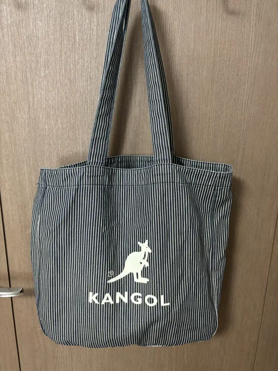 Kangol 캉골 스트라이프 에코백